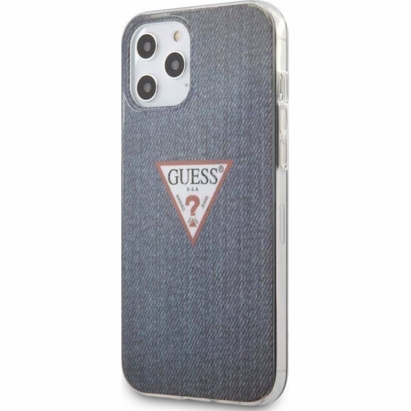 Guess Univerzální kryt Denim Triangle Dk - iPhone 12 Pro ...