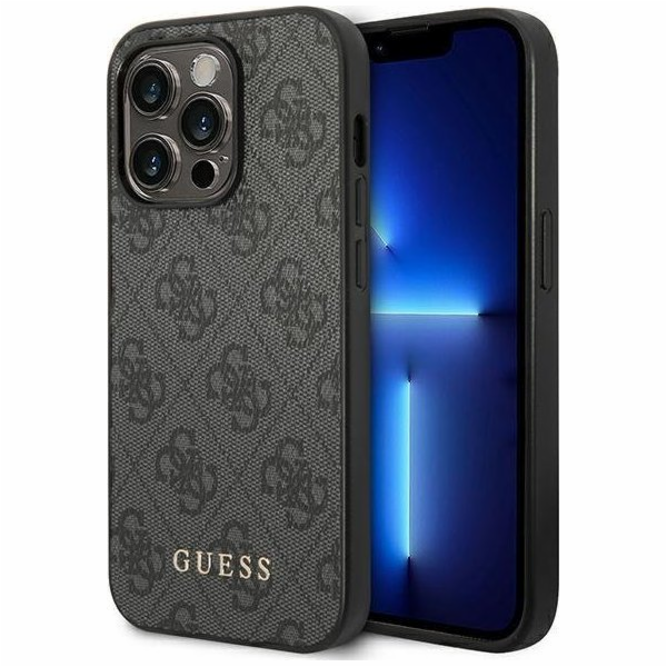 Guess Kryt Guess 4G Metal Gold Logo – iPhone 14 Pro Max (...