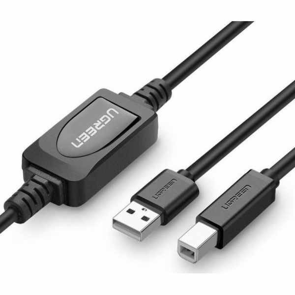 Ugreen Aktivní USB 2.0 kabel AB UGREEN US122 pro tiskárnu...