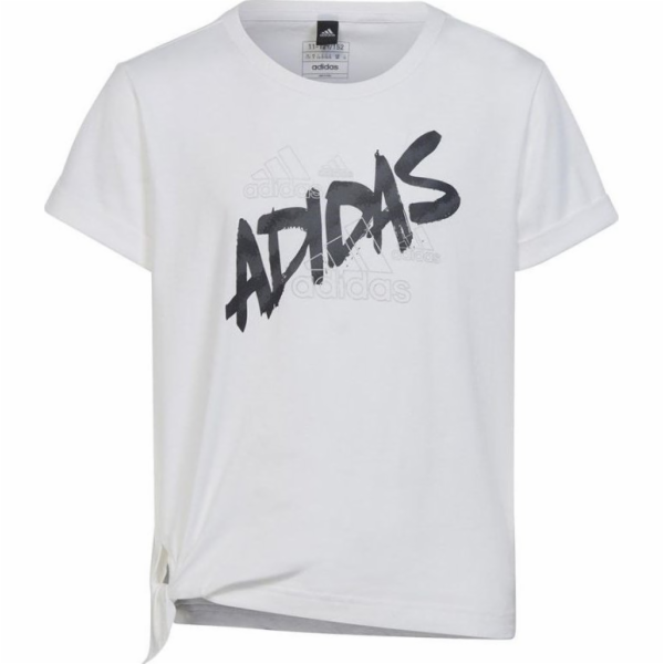 Adidas Dívčí tričko Dance Knotted Jr HR5818