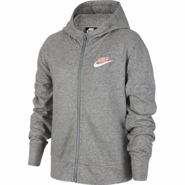 Nike Dívčí mikina Sportswear DA1124 091 DA1124 091 šedá S...