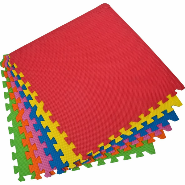 Enero Pěnové puzzle 60x60 sada 6 dílů 10 mm Enero Mix uni...