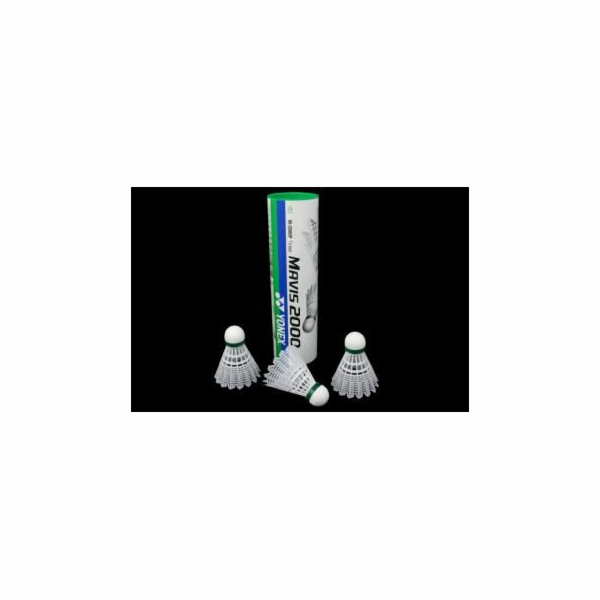 Yonex Badmintonový pérák Yonex Mavis 2000 GR bílý (M-2000...