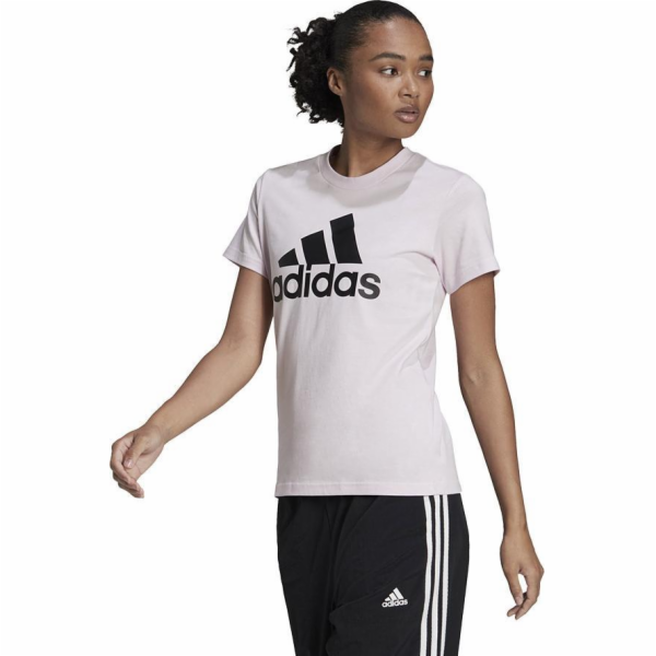 Adidas Tričko s velkým logem adidas HC9274 HC9274 bílé XS