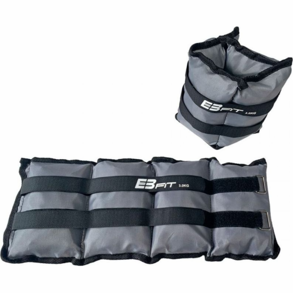 Eb Fit Závaží na klouby EB FIT 2x3kg šedé 1015026