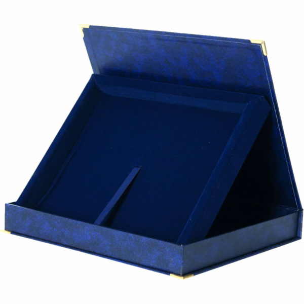 Tryumf Modrá horizontální plastová krabička na desku 200x...