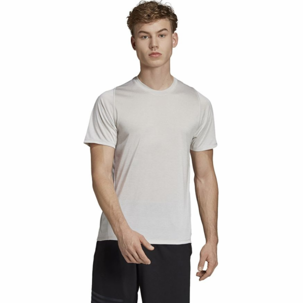 Adidas Pánské tričko FL360 X GF béžové velikost S (DS9279)