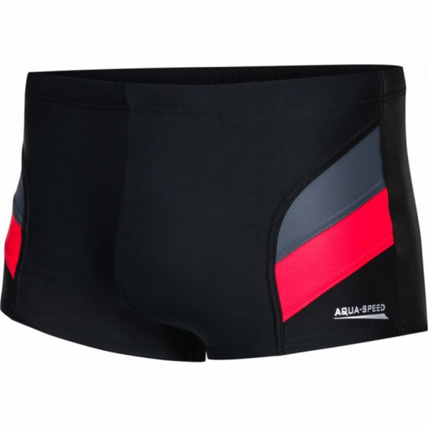 Aqua-Speed Černé XXL plavky ARON 338-16