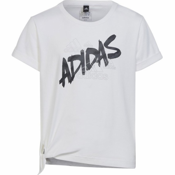 Adidas Dívčí tričko Dance Knotted Jr HR5818