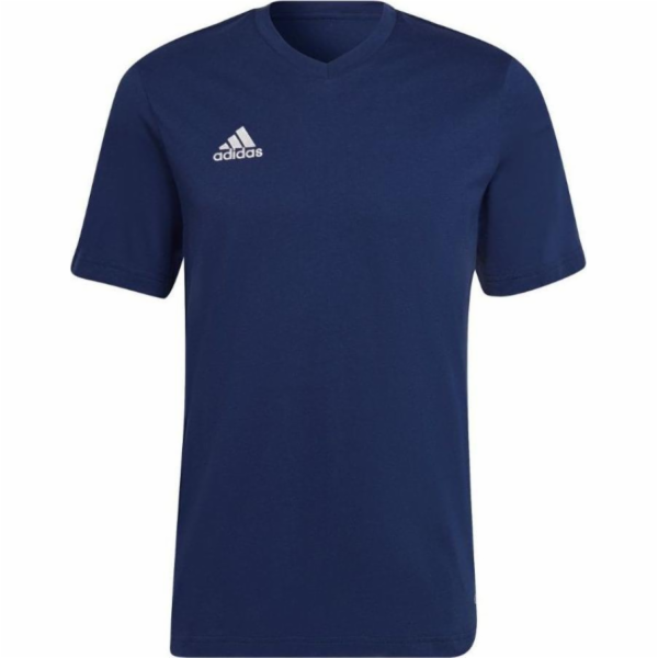 Adidas tričko ENTRADA 22 Tee HC0450 modré velikost XL