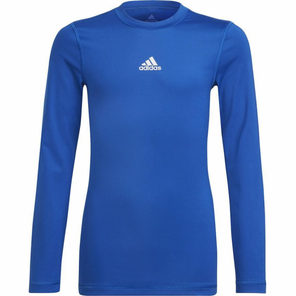 Adidas Tričko TECHFIT LS Tee Y H23155 H23155 modrá 128 cm