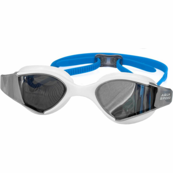 Aqua-Speed Plavecké brýle Blade Mirror, bílé/modré