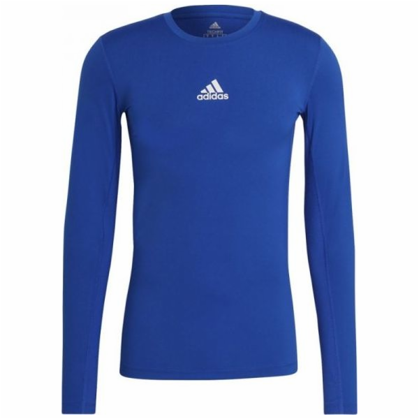 Adidas Tričko TECHFIT LS TOP GU7335 GU7335 modré L