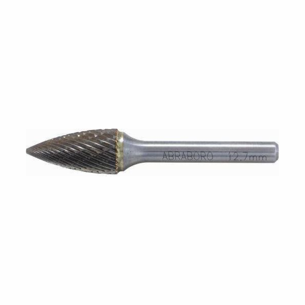 Abraboro ABRABORO fréza na kov typ G, 10 x 64/19 - špičat...