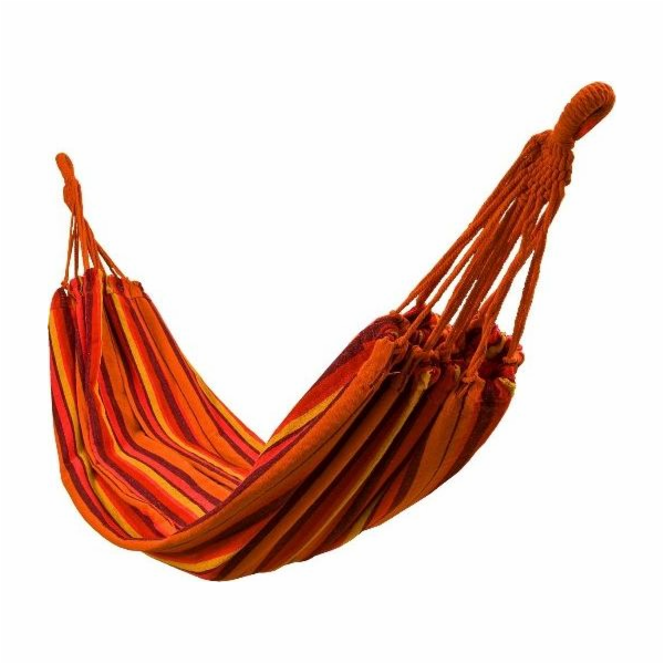 Royokamp Houpací síť Classic pro 2 osoby 200x150cm oranžová