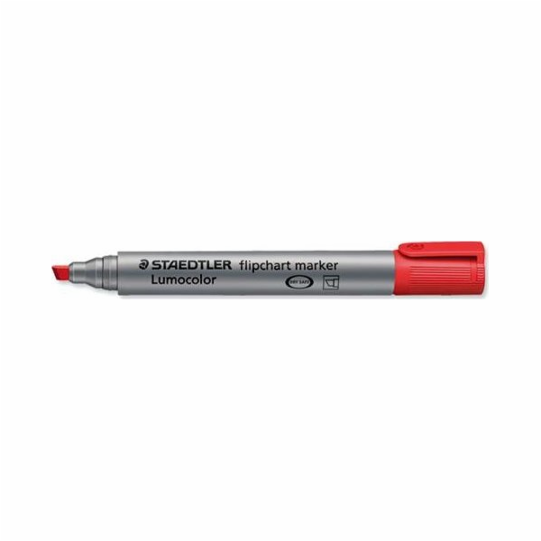 Staedtler STAEDTLER Flipchartmarker Lumocolor rot 10 Stück