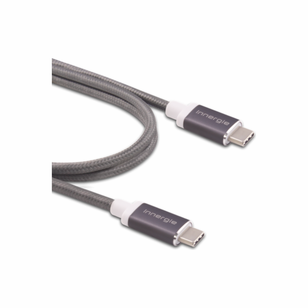 Innergie USB kabel USB-C - USB-C 1 m šedý (3082175600)