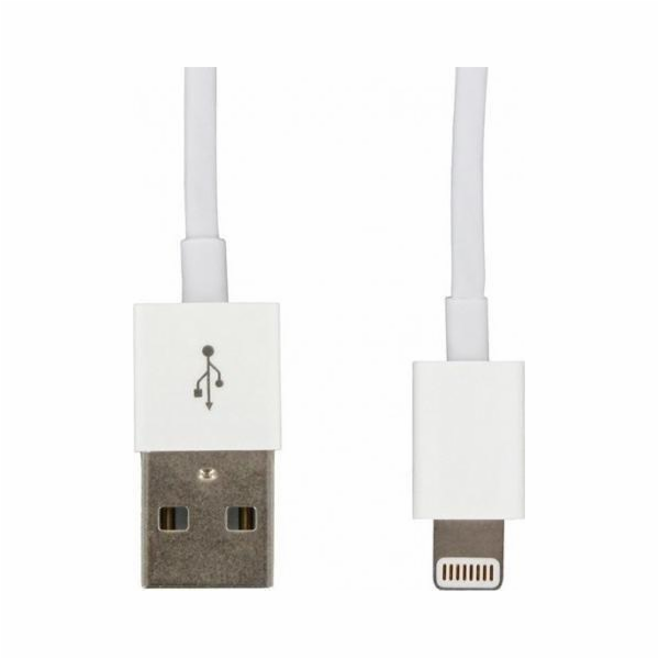 LMP Kabel USB-A - Lightning 1 m bílý (LMP-LIGHUSB-1M)