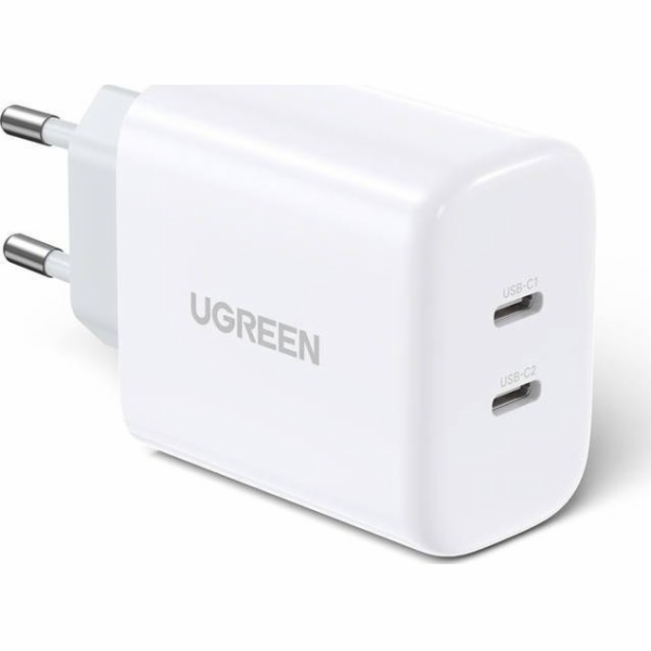 Ugreen Nabíječka UGREEN CD243 síťová nabíječka, 2x USB-C,...