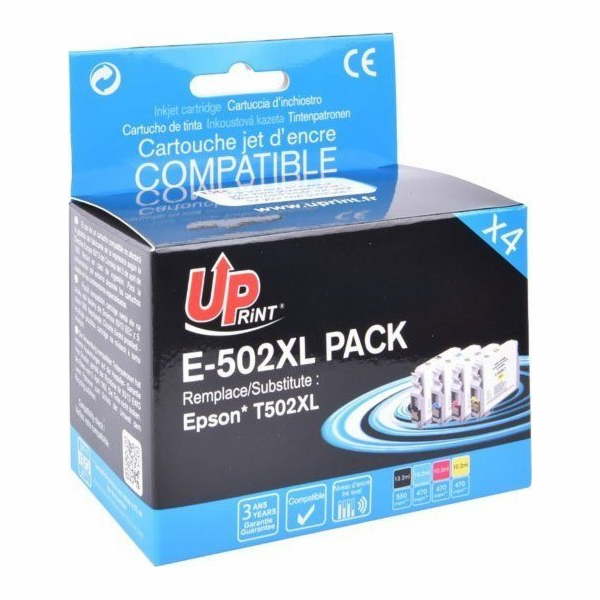 UPrint Kompatibilní inkoust/náplň s C13T02W64010, 502XL, ...