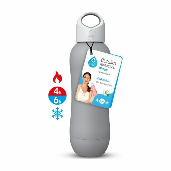 Dafi Termoláhev Dafi Shape šedá 480ml