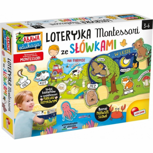 Lisciani LISCIANI MONTESSORI LOTTO S MONTESSORI SLOVY