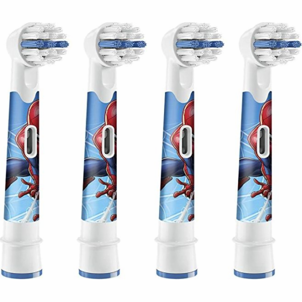 Oral-B Kartáčkové hlavice Stages Power Kids Spiderman, 4 ks.