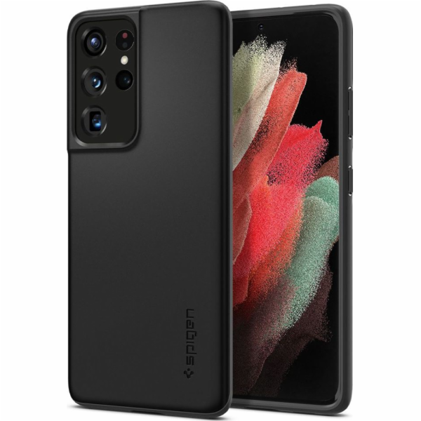 Spigen Pouzdro Thin Fit pro Galaxy S21 Ultra, černé