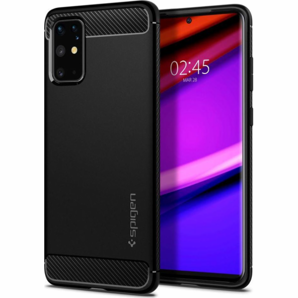 Spigen Pouzdro Rugged Armor pro Galaxy S20+ Plus, matně č...