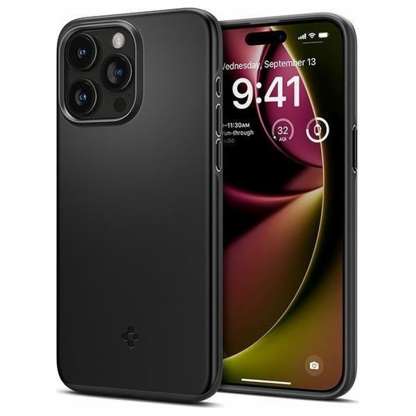 Spigen Thin Fit iPhone 15 Pro Max 6.7 černá/černá ACS06544