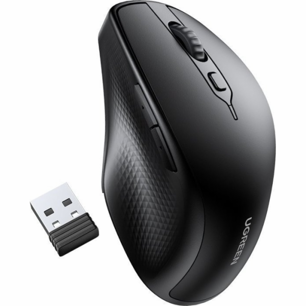 Ugreen Ergonomická bezdrátová myš Mouse UGREEN 903952 (če...