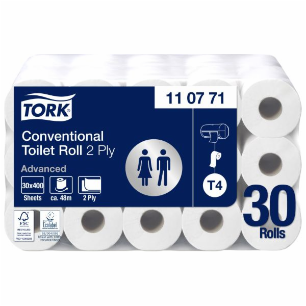 Tork toaletní papír T4 role 48 m 30 ks.