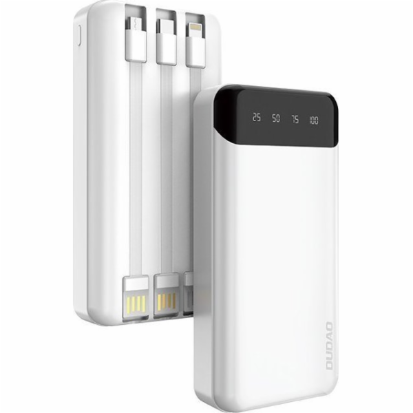 Dudao Powerbanka K6 Pro+ 20000mAh bílá a černá