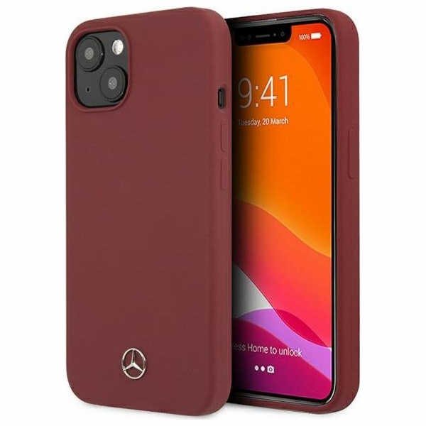 Mercedes Silikonový kryt MEHCP13SSILRE pro iPhone 13 mini...