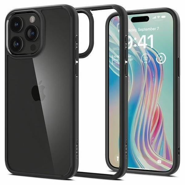 Spigen Ultra Hybrid iPhone 15 Pro Max 6.7 černý/matně čer...