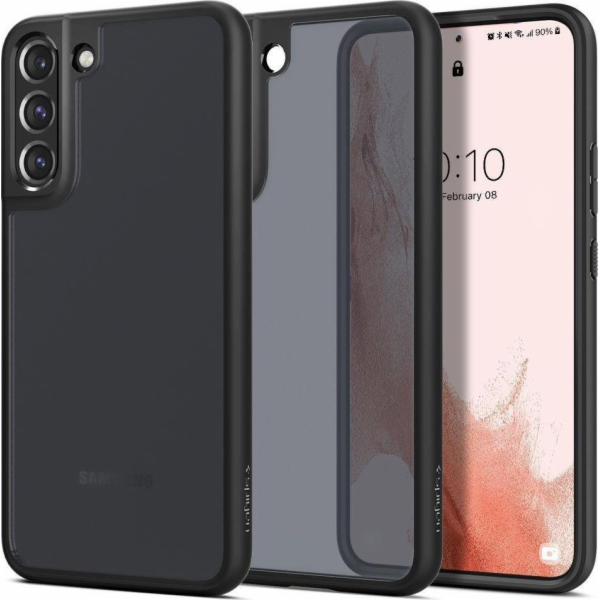 Spigen SPIGEN ULTRA HYBRID GALAXY S22 MRAZENĚ ČERNÁ
