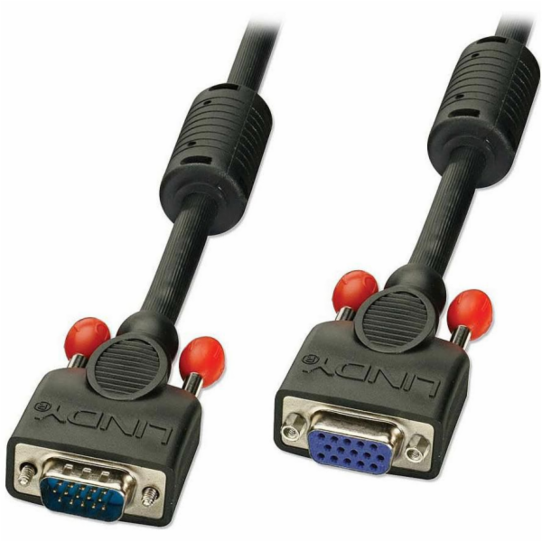 Lindy kabel D-Sub (VGA) - D-Sub (VGA) 1m černý (36392)