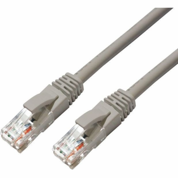 MicroConnect CAT6A UTP 30m šedý LSZH