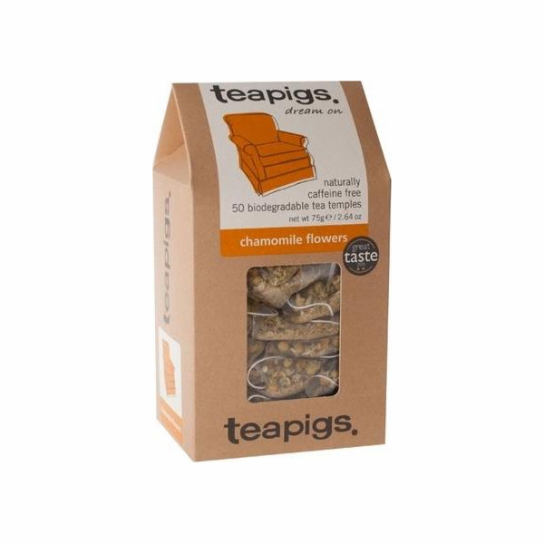 Teapigs Čaj s květy heřmánku 50 pyramid