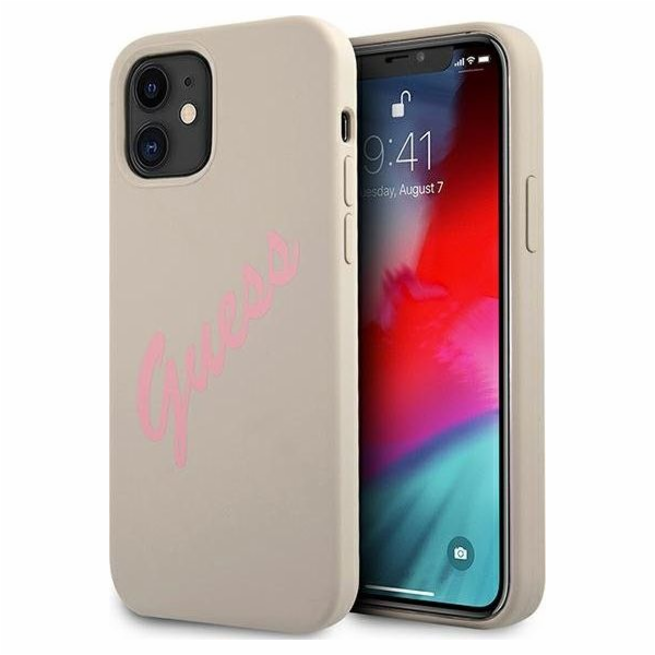 Guess Pouzdro Guess GUHCP12SLSVSGP Apple iPhone 12 mini š...