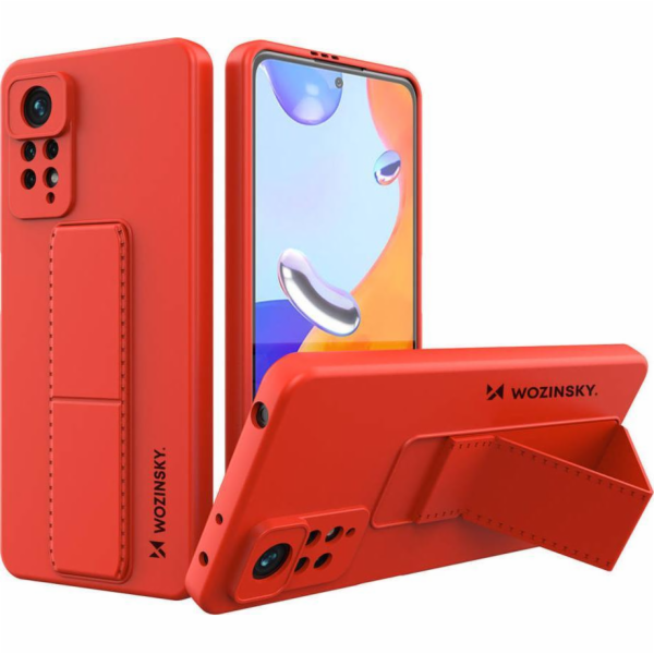 Wozinsky Silikonové pouzdro Wozinsky Kickstand Case s fle...