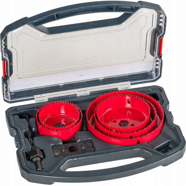 Einhell Sada děrových pil 49109178, 8dílná, 68-127 mm