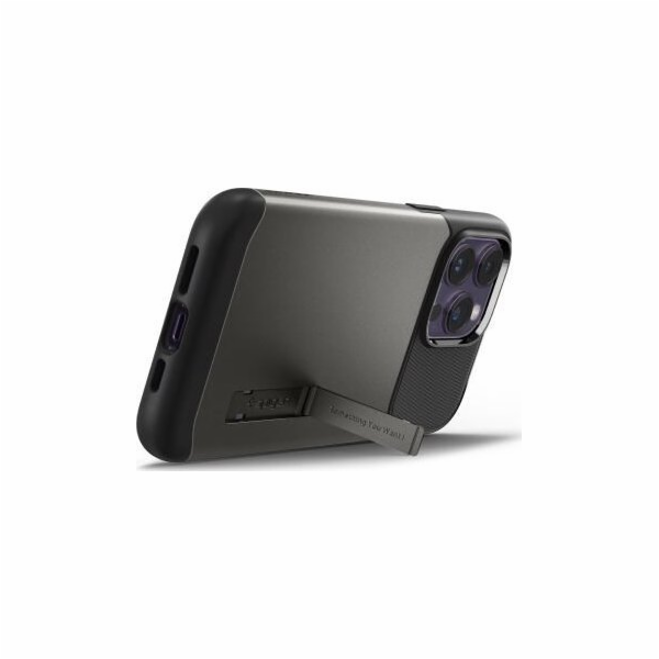 Spigen Slim Armor, stříbrná - iPhone 14 Pro