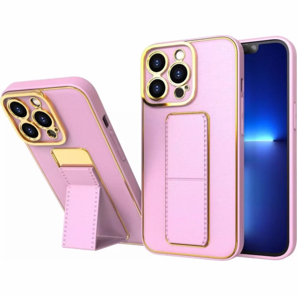 NoName Nové pouzdro s stojánkem pro iPhone 13 Pro Max růžové