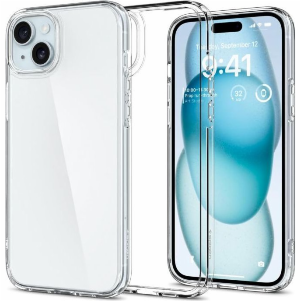 Spigen Crystal Hybrid, křišťálově čirý - iPhone 15 Plus
