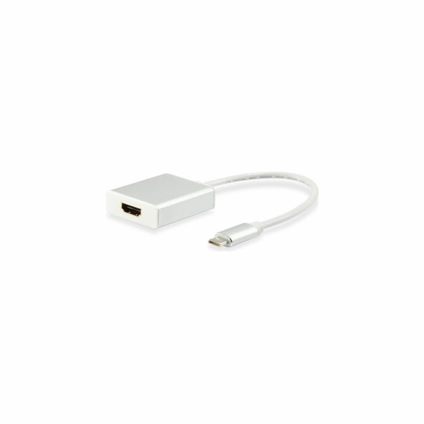 Equip Adaptér USB USB-C na HDMI bílý (133452)
