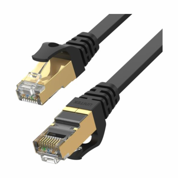 Unitek RJ45, kat. 7, SSTP, 20 m, černá (C1897BK-20M)