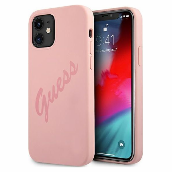 Guess Pouzdro Guess GUHCP12SLSVSPI Apple iPhone 12 mini r...