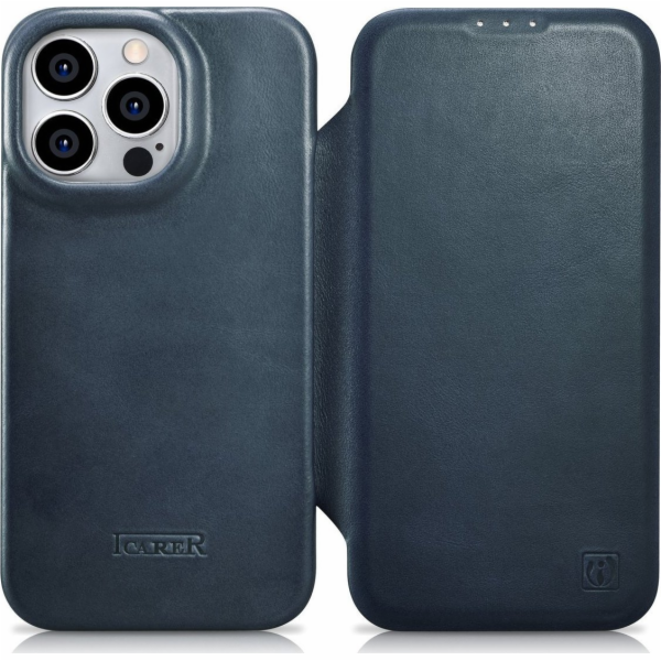 iCarer iCarer CE Oil Wax Premium Leather Folio Case iPhon...