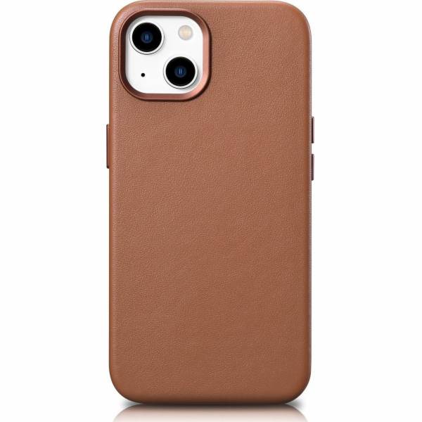 iCarer iCarer Case Kožený kryt z pravé kůže pro iPhone 14...